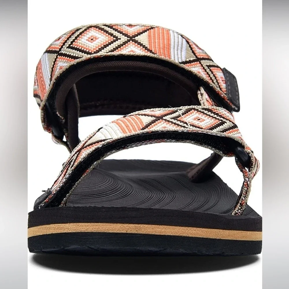 Womens Walking Sport Flat Sandals Comfort Water Shoes for Summer Outdoor Hiking